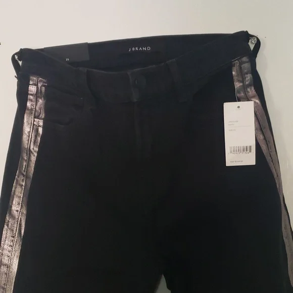 J Brand Ruby High Rise Crop Cigarette Jeans Rapid 25